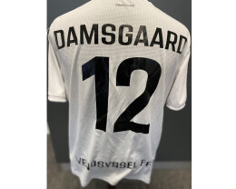 Match Worn Damsgaard hvid